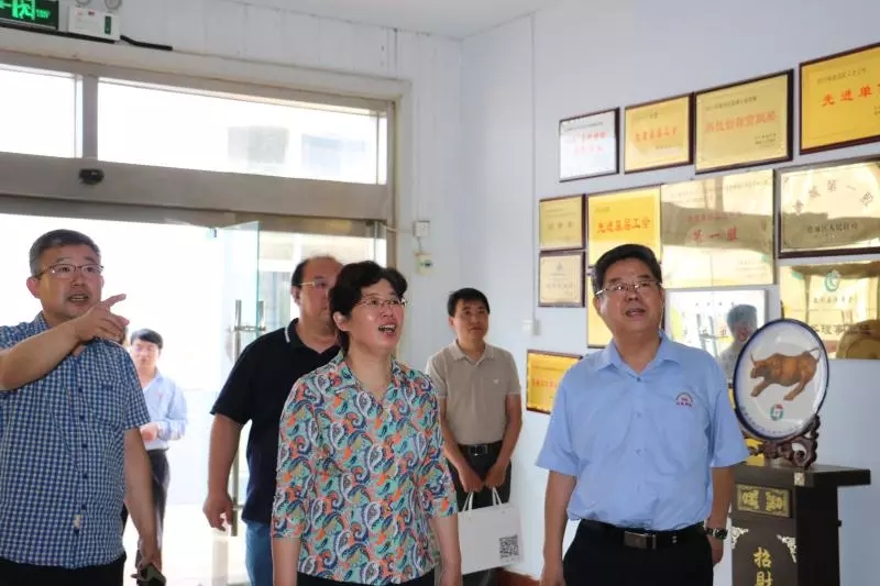 德城区委副书记张志芳莅临精东影业传媒APPV16颜料进行科技调研工作